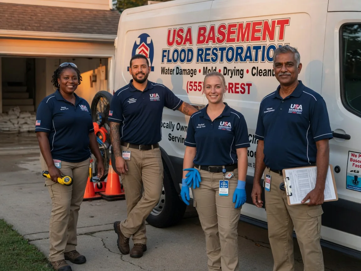 Basement Flood Cleanup company in Enterprise, LA
